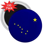 Alaska Flag 3  Magnet (100 pack)