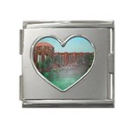 Palace of Fine Arts Mega Link Heart Italian Charm (18mm)