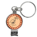 Naughty donkey Nail Clippers Key Chain