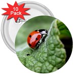 Nature 3  Button (10 pack)