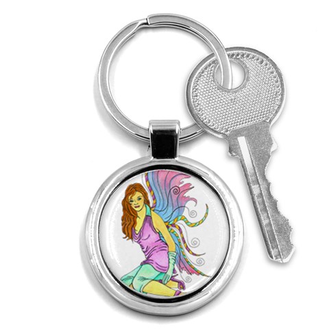 Jewel Key Chain (Round) from UrbanLoad.com Front