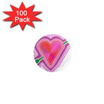 Be My Valentine 1  Mini Magnet (100 pack) 