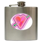 Be My Valentine Hip Flask (6 oz)