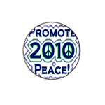 Promote Peace-2010 Hat Clip Ball Marker