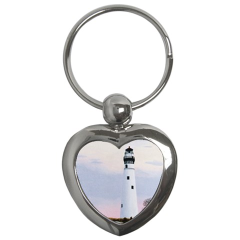 Evening s Light Key Chain (Heart) from UrbanLoad.com Front