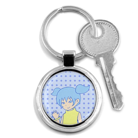 Hello Key Chain (Round) from UrbanLoad.com Front