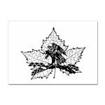Maple & Eagle Sticker A4 (10 pack)