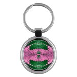 United Fractal Key Chain (Round)