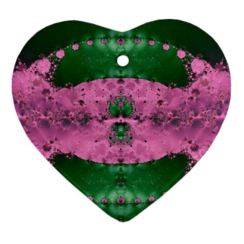 United Fractal Ornament (Heart) from UrbanLoad.com Front