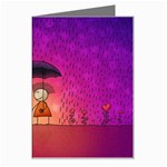 Rain_for_lovers Greeting Card