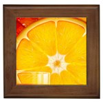 Orange Framed Tile