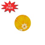 Orange 1  Mini Button (10 pack) 