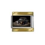 Old_car Gold Trim Italian Charm (9mm)