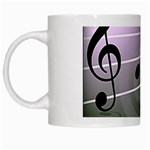 music-notes White Mug