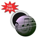 music-notes 1.75  Magnet (100 pack) 