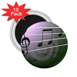 music-notes 2.25  Magnet (10 pack)
