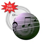 music-notes 2.25  Button (100 pack)