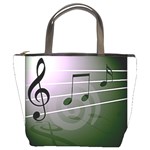 music-notes Bucket Bag
