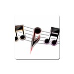 musical-notes-2 Magnet (Square)