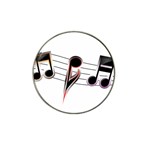 musical-notes-2 Hat Clip Ball Marker