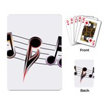 musical-notes-2 Playing Cards Single Design