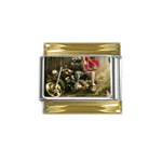 ModrnInterpreta Gold Trim Italian Charm (9mm)