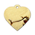 Masking Dog Tag Heart (Two Sides)