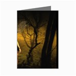 Dark Fairy In Forrest (3) Mini Greeting Cards (Pkg of 8)