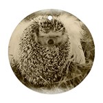 Hedgehog Ornament (Round)