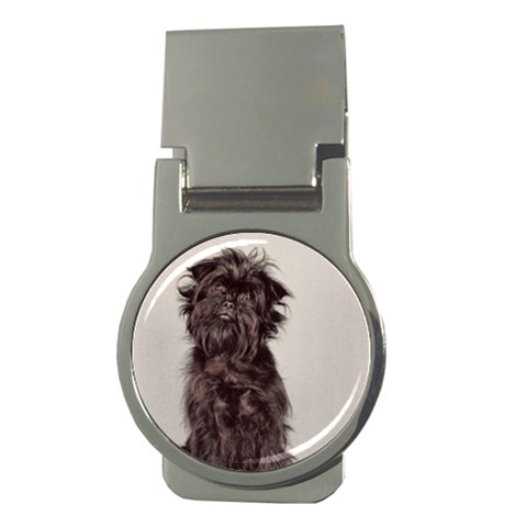Affenpinscher Dog Money Clip (Round) from UrbanLoad.com Front