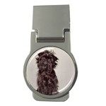 Affenpinscher Dog Money Clip (Round)