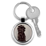 Affenpinscher Dog Key Chain (Round)