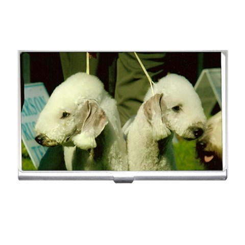 Bedlington Terrier Dog Business Card Holder from UrbanLoad.com Front