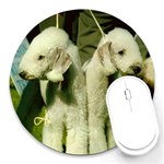 Bedlington Terrier Dog Round Mousepad