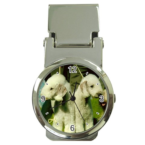 Bedlington Terrier Dog Money Clip Watch from UrbanLoad.com Front