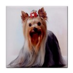Yorkshire Terrier Yorkie Dog Tile Coaster