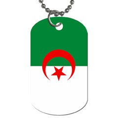 Flag of Algeria Dog Tag (Two Sides) from UrbanLoad.com Front