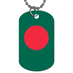 Flag of Bangladesh Dog Tag (Two Sides) from UrbanLoad.com Back