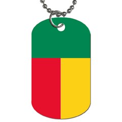 Flag of Benin Dog Tag (Two Sides) from UrbanLoad.com Back
