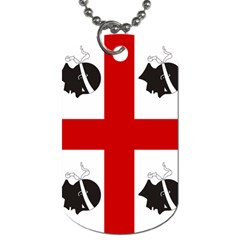 Flag of Sardinia Dog Tag (Two Sides) from UrbanLoad.com Front