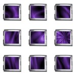 Lilac Swirl Mega Link Italian Charm (9 pack)