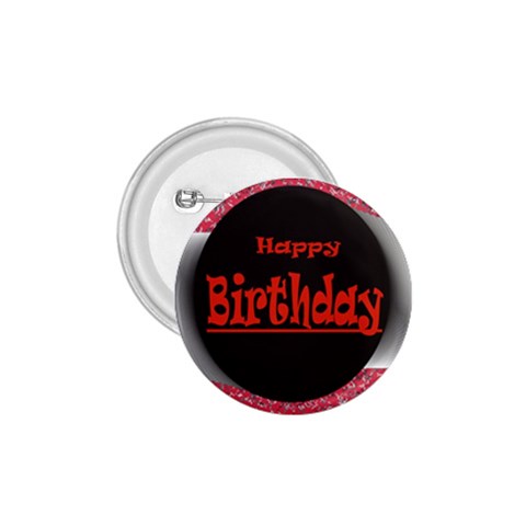 Happy Birthday 1.75  Button from UrbanLoad.com Front
