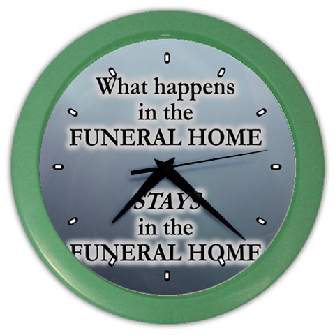 Design1054 Color Wall Clock from UrbanLoad.com Front