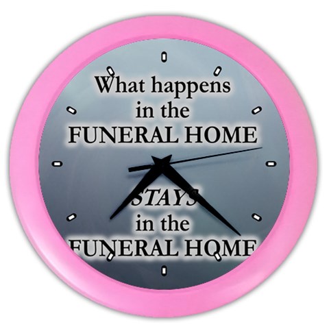 Design1054 Color Wall Clock from UrbanLoad.com Front