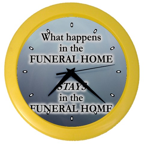 Design1054 Color Wall Clock from UrbanLoad.com Front