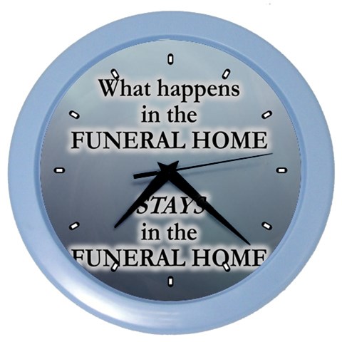 Design1054 Color Wall Clock from UrbanLoad.com Front
