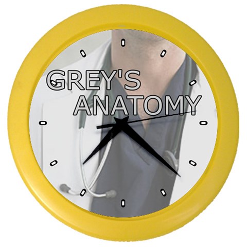 Design1059 Color Wall Clock from UrbanLoad.com Front