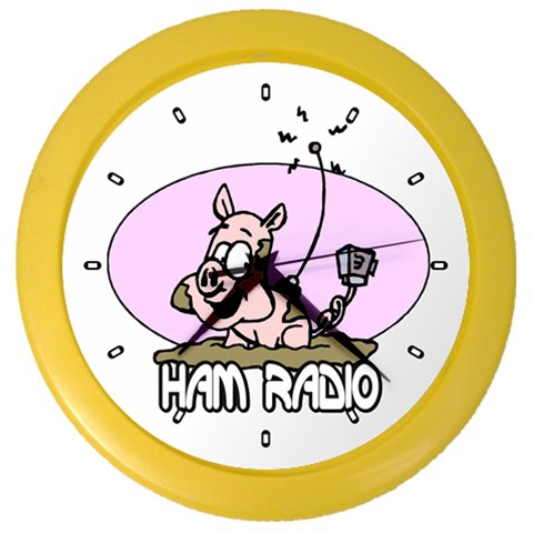 Design1070 Color Wall Clock from UrbanLoad.com Front