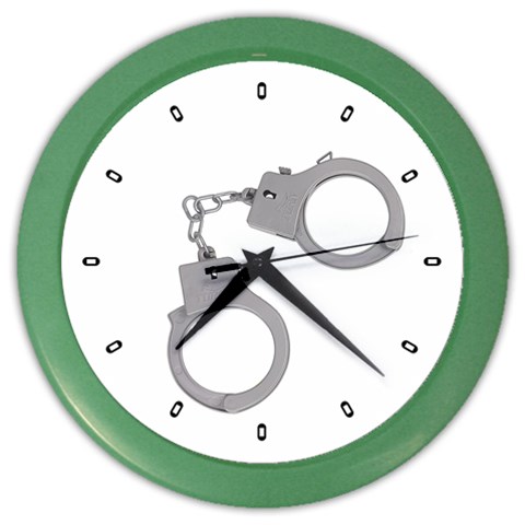 Design1071 Color Wall Clock from UrbanLoad.com Front