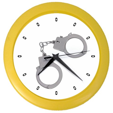 Design1071 Color Wall Clock from UrbanLoad.com Front